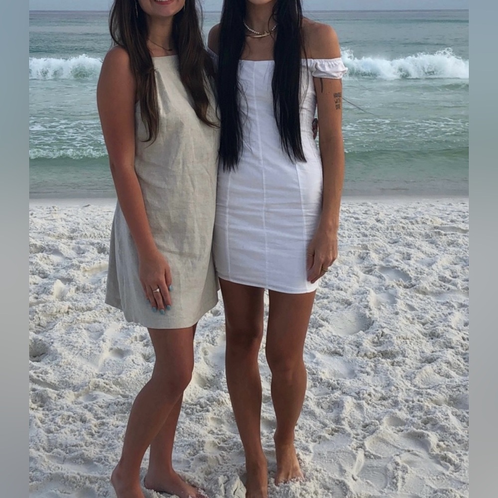 White dress